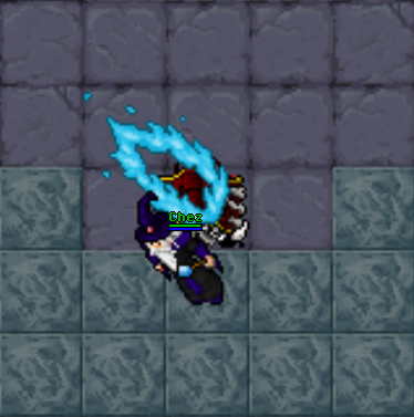 Portal Azul piscando