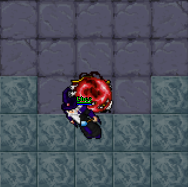 Portal Azul piscando